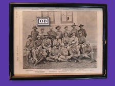 Baden Powell Scouts  The Graphic . A&ntilde;o1900 Sitio De Mafeking Scouts