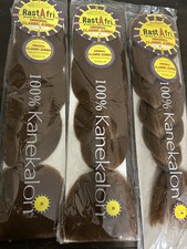3-80g Packages - RastAfri- Braiding/dreadlock Synthetic Extension Hair-Kanekalon