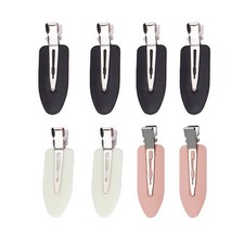 8 pieces No Bend Hair Clips for unisex, No Crease Hair Clips for Hair Styling an
