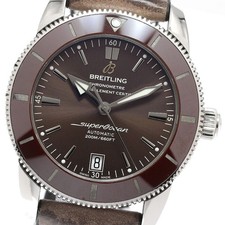 Orologio Uomo Automatico BREITLING Super Ocean Heritage2 AB2010 Quadrante Marrone_939233