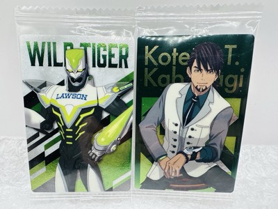 Kotetsu Kaburagi - Tiger & Hase, 2 Oblate Karten Set - Import Japan