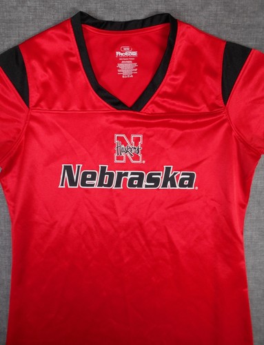 ProEdge Women’s Nebraska Cornhuskers Red Football Jersey Size Medium - Picture 3 of 6