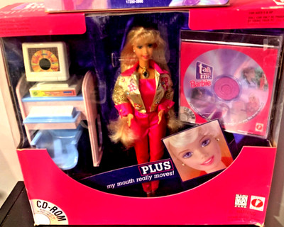 NRFB Talk with Me Barbie #17350 Circa 1997