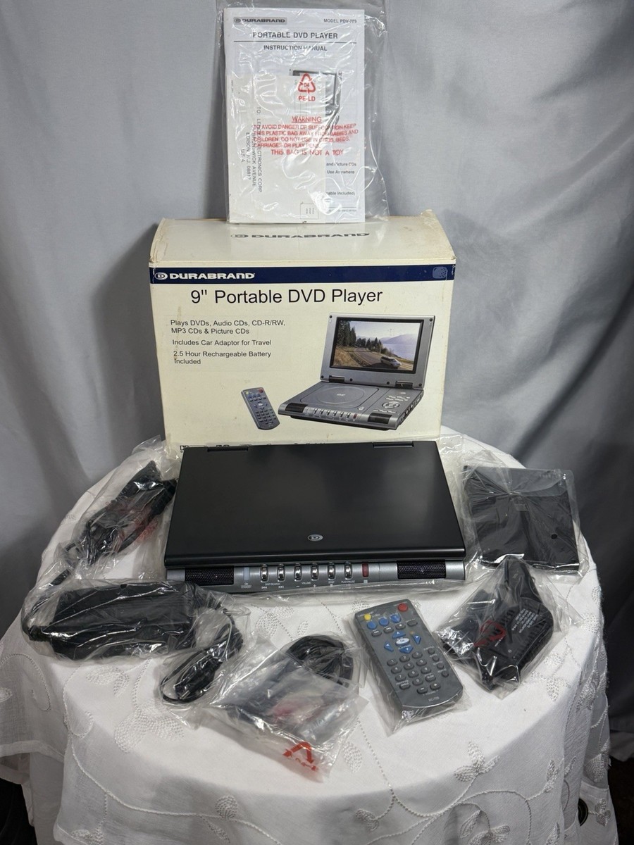 Durabrand PDV-709 Portable DVD Player (9