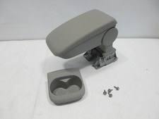 05-2010 Chevy Cobalt G5 Center Console Arm Rest W Bolts Rear Cup Holder Gray 05-2010 Chevy Cobalt G5 Center Console Arm Rest W Bolts Rear Cup Holder Gray