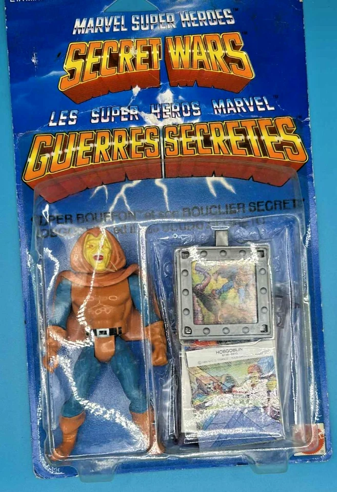 Mattel 1984 Marvel Super Heroes Secret Wars Hobgoblin Unpunched MOC (New) - Image 2 of 4
