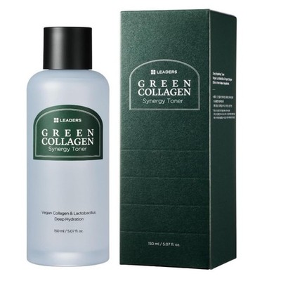LEADERS Green Collagen Synergy Toner 150ml Deep Hydrating Moisturizing Toner NEU