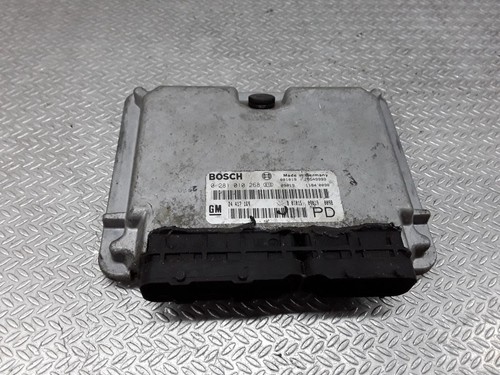 Opel Zafira A 2001 0281010268 Motorsteuergerät Modul ECU DEV410313