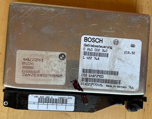 Org Bosch BMW 3er E39 Steuergerät Getriebesteuerung Automatik 1422768 0260002360