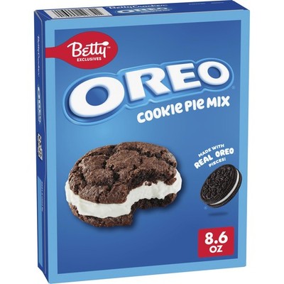 Betty Exclusives OREO Cookie Pie Mix, Baking Mix Made 8.6 Ounce (Pack of 1) 