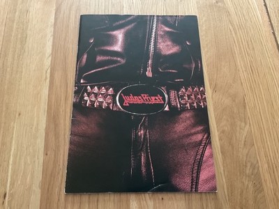 Judas Priest -1980 World Tour Programme With Pop Up Centre .