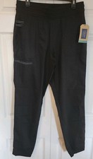 Cherokee Workwear WW011T Revolution Jogger Black Scrub Pant Womens Size MT NWT
