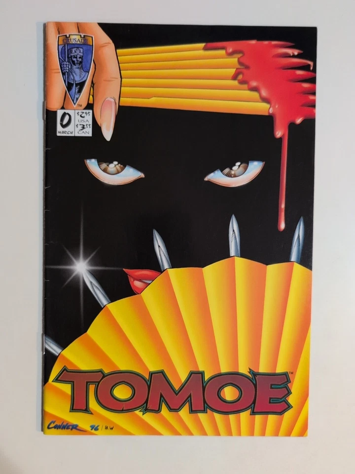 Tomoe #0 #1 #2 #3 Complete Series Crusade Comics 1996 HUGE Back Issue Sale LOOK! - Image 2 of 4