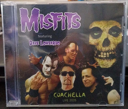 MISFITS featuring Dave Lombardo-Coachella Live 2025 CD Ltd200 Danzig Horror Punk