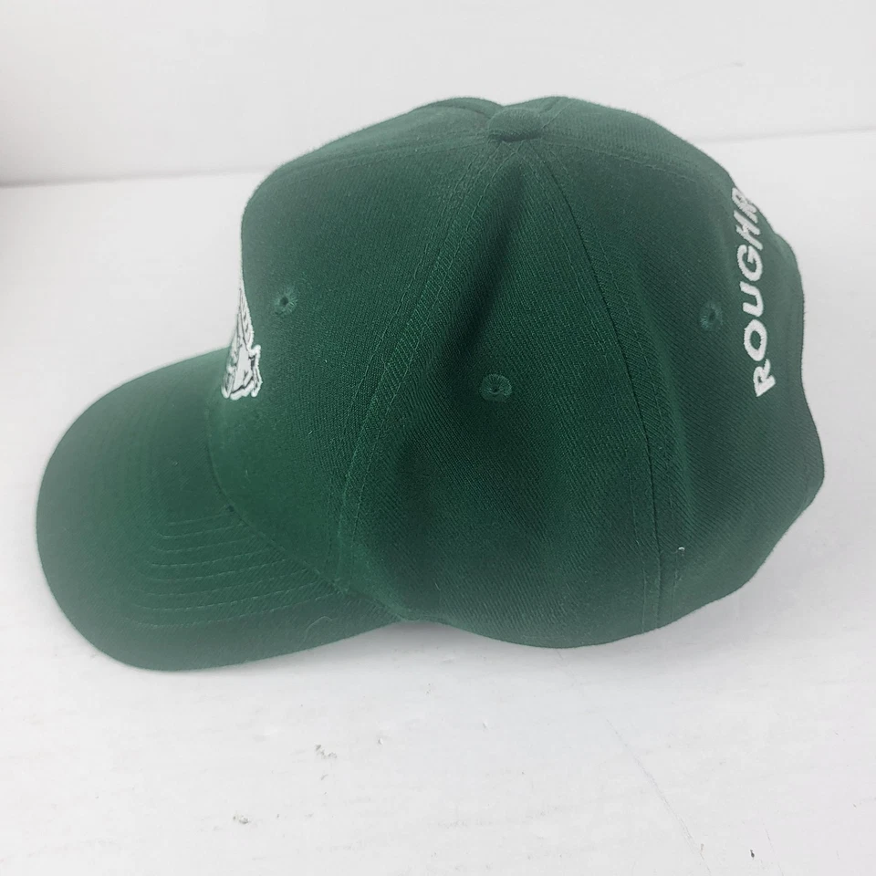 Cedar Rapids Roughriders Hat Iowa Hockey Cap Snap Back Green Embroidered Horse - Image 4 of 4