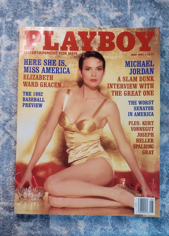 Playboy May 1992 Elizabeth Ward Gracen, Michael Jordan, Anna Nicole Smith