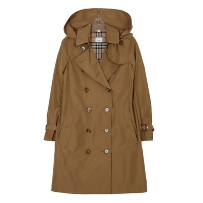 Burberry Kensington Trenchcoat mit Kapuze 8033521 Größe 36 149896394 [U]