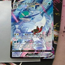 Pokemon TCG Ice Rider Calyrex VMAX SWSH10 Astral Radiance TG Holo EN 2022 320HP