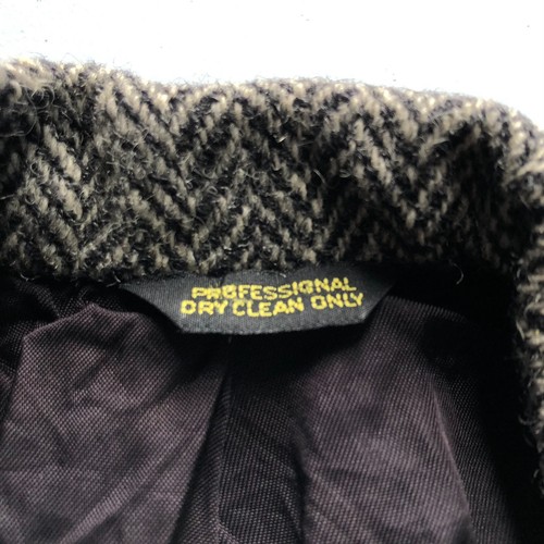 Chaqueta Harris Tweed De Colección Para Hombres 38 Gris Country Hacking Caza Abrigo Deportivo - Imagen 6 de 11