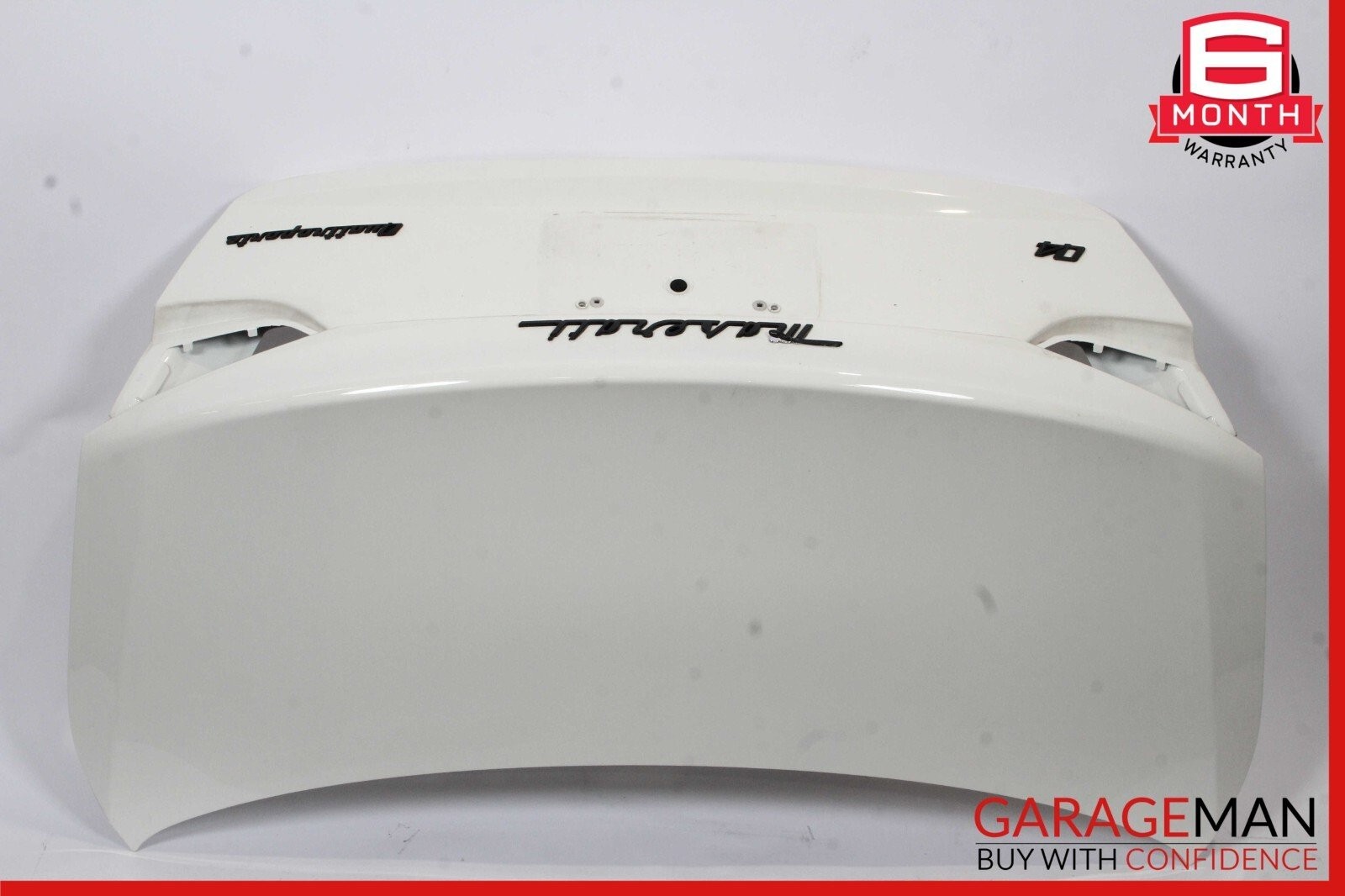 14-18 Maserati Quattroporte Rear Trunk Lid Deck Shell Panel White OEM