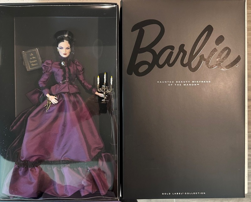 2014 Haunted Beauty Mistress Of The Manor Barbie Doll Gold Label NRFB W Shipper