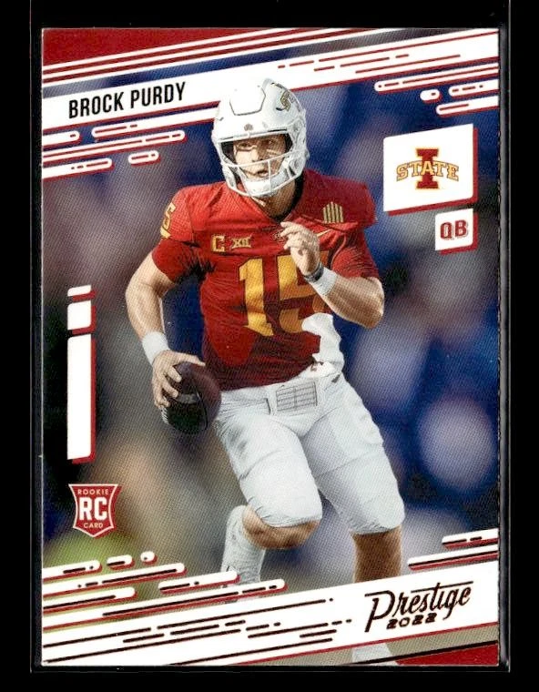 2022 Chronicles Draft Picks #25 Brock Purdy Rookie Prestige Bronze Iowa State