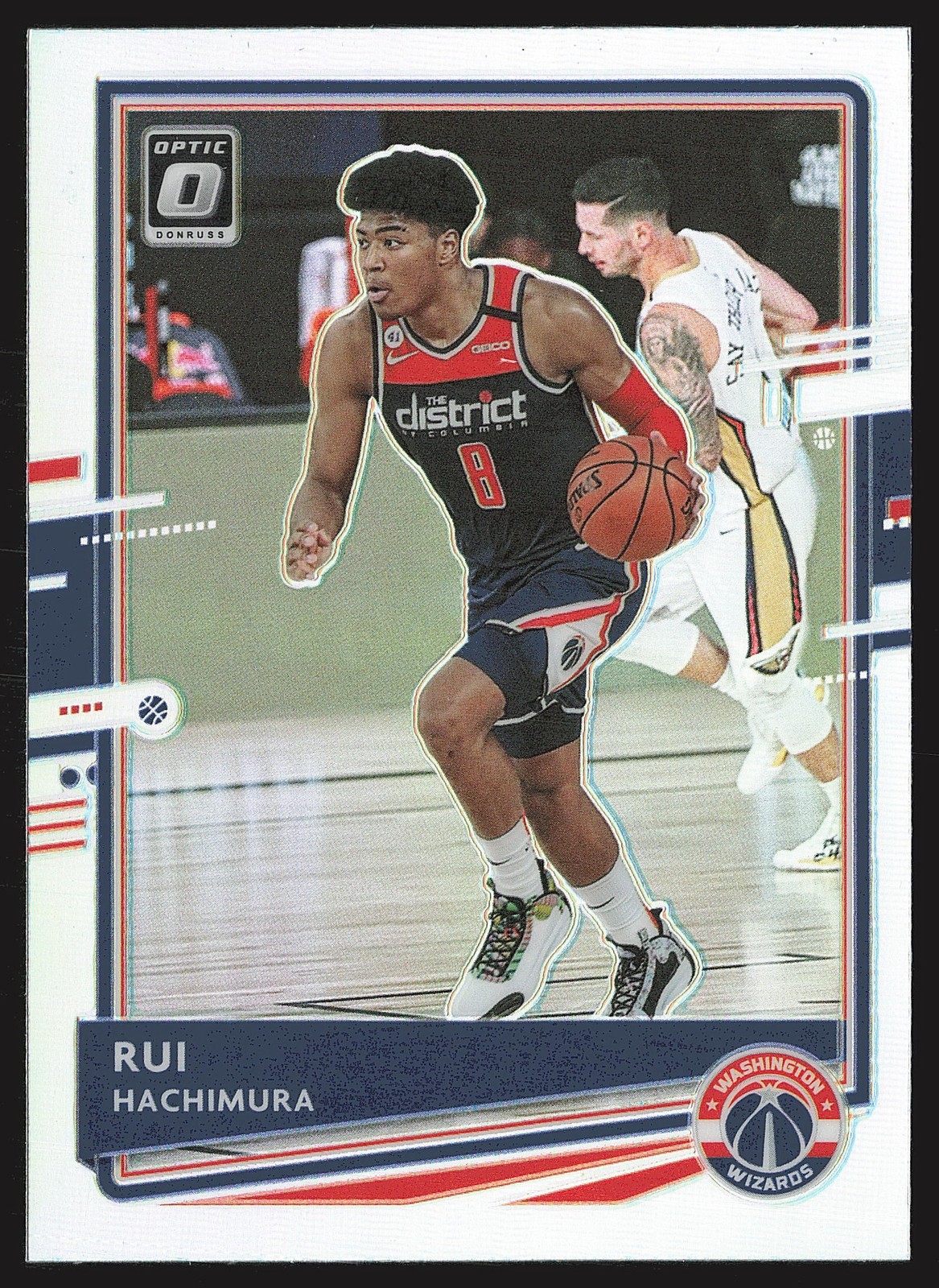 2020-21 Donruss Optic #67 Rui Hachimura Holo