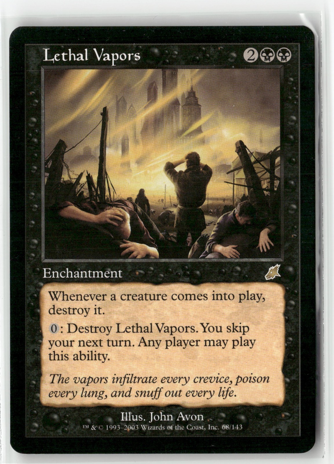 Lethal Vapors Scourge MTG NM