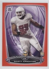 2014 Bowman Rookies Red 33/199 Scott Crichton #3 0f8