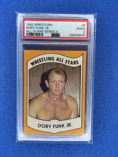 Dory Funk Jr. #9 1982 Wrestling All Stars Series A card