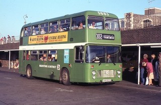 Orig Colour slide Maidstone & District Bristol VR HKM883V