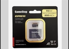 Nintendo Switch 2 GameStop 512GB Express Micro SD Card for Switch 2 BRAND NEW