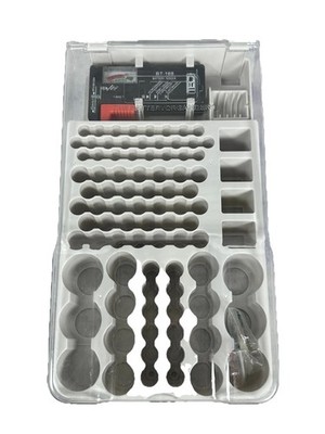 Battery Organizer Storage Case with Tester   Holds AA, AAA, C, D, 9V 