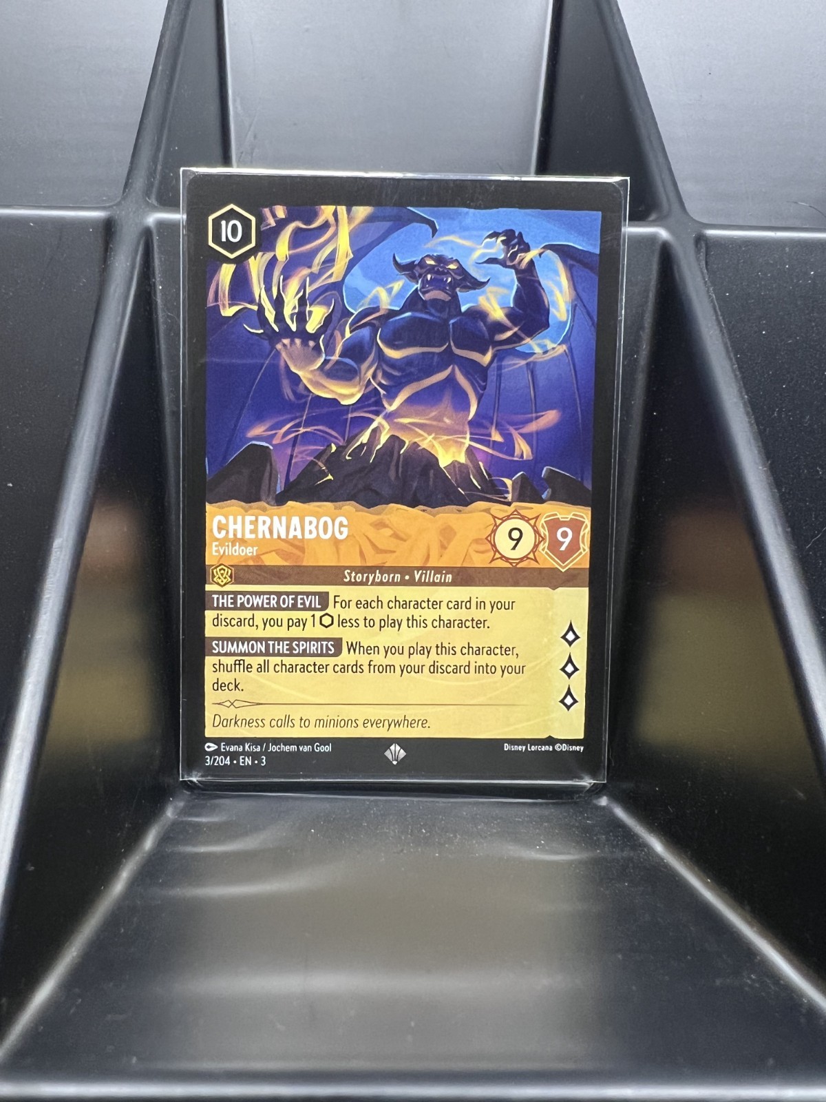 Disney Lorcana - Into the Inklands Chernabog #3/204 NM