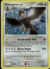 Staraptor Holo Rare Diamond and Pearl 16/130 Colorless Holo Pokemon Card on eBay