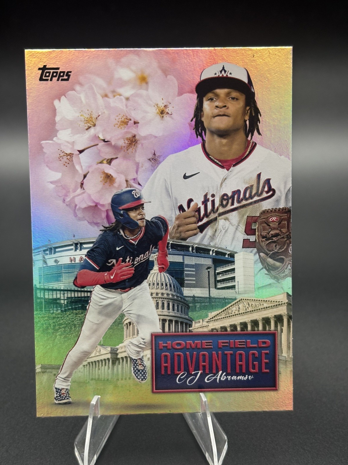 2024 Topps Chrome Update Series - Home Field Advantage C.J. Abrams #HFAC-24