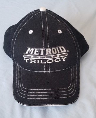 Metroid Prime Trilogy Promo Cap Nintendo Wii Hat Vintage Video -Never Used- Open
