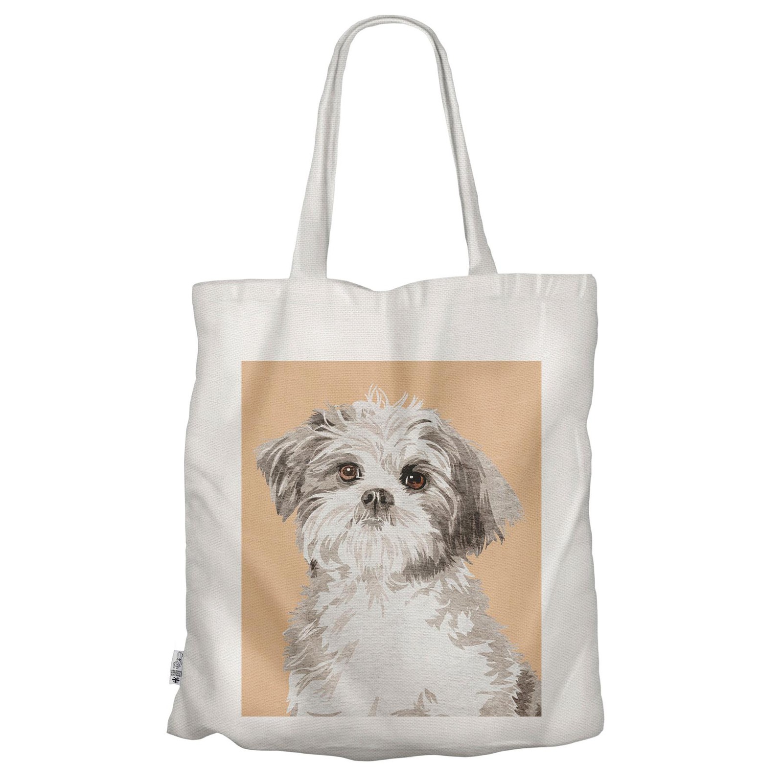 Lhasa Apso Dog Decorative Gift Dog Lover Reusable Eco Friendly Tote Bag