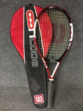 Wilson ncode n5 Oversize Tennis Racquet with 4 1/2" Grip