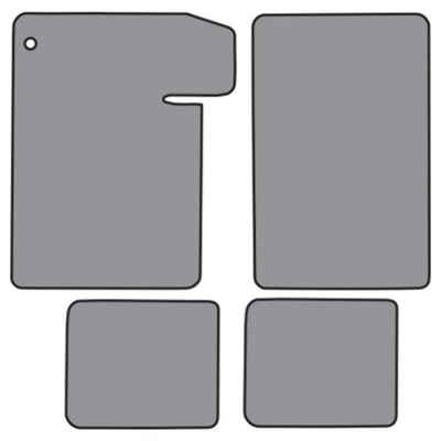 Floor Mats for 1964-1965 Pontiac LeMans (FM79F FM18R) Loop 4Pc