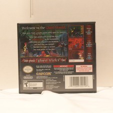 Ghost Trick Phantom Detective CIB Nintendo DS Complete w/ Case Manual Game