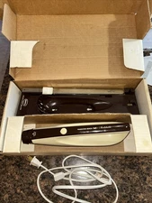 VTG Hamilton Beach Scovill Electric Knife w/Storage Tray  Model 359 AL Almond