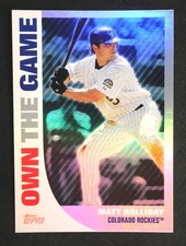 2008 TOPPPS Matt Holliday Own The Game Insert #OTG13