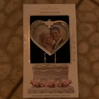 Harvey Lewis Decorative Cake Topper Swarovski Heart Photo Frame Wedding — photo 1