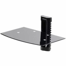 Startech Floating Wall-Mounted Av Shelf Adjustable Height Shelf for Under Tv A/V