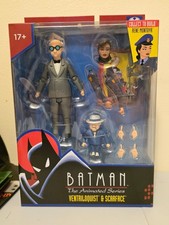 McFarlane Batman Animated Series Ventriloquist & Scarface Rene Montoya CTB