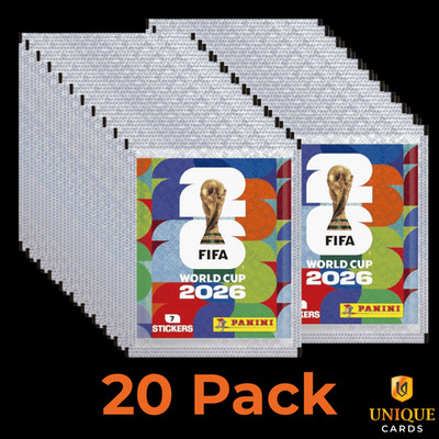 Panini FIFA World Cup 2026 Sticker - WM 2026 - 20 Packs