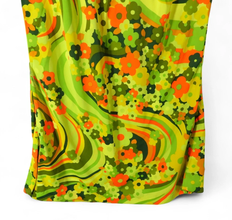 Traje de Baño Catalina TANKINI Retro Floral CINTURA ALTA PARTE INFERIOR Tanque con Sujetador Talla 14 De Colección Foto 4 de 4