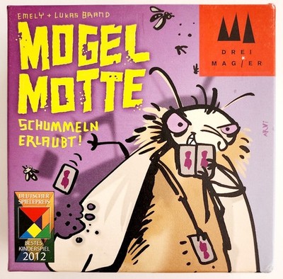 2012 Cheating Moth Card Games Mgel Motte Germany Import Kinderspiel Award F19