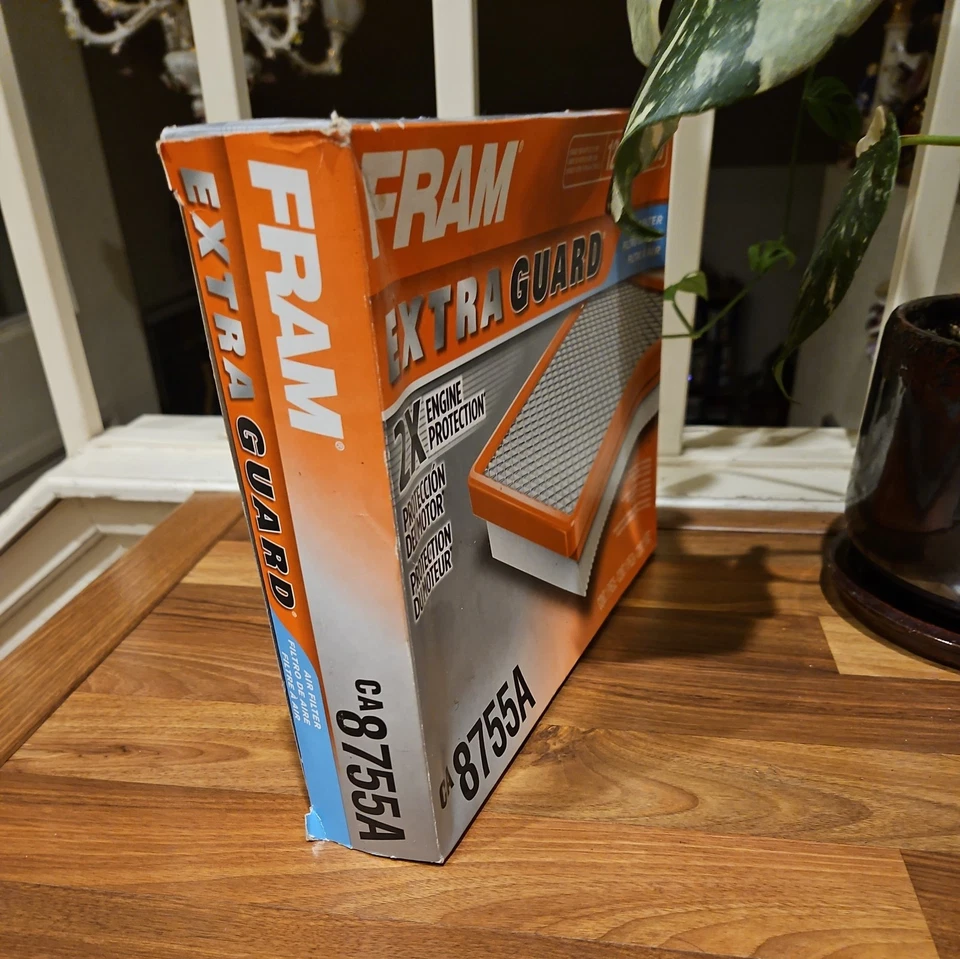 原始设备制造商 FRAM Extra Guard 空气过滤器,CA8755A 适用于精选凯迪拉克、雪佛兰和 GMC — 第 4/4 张图片